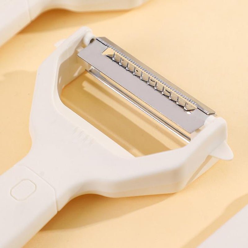 2 in 1 Vegetable Peeler, Multifunctional Peeler & Grater, Kitchen Fruit Peeling Shredding Tool