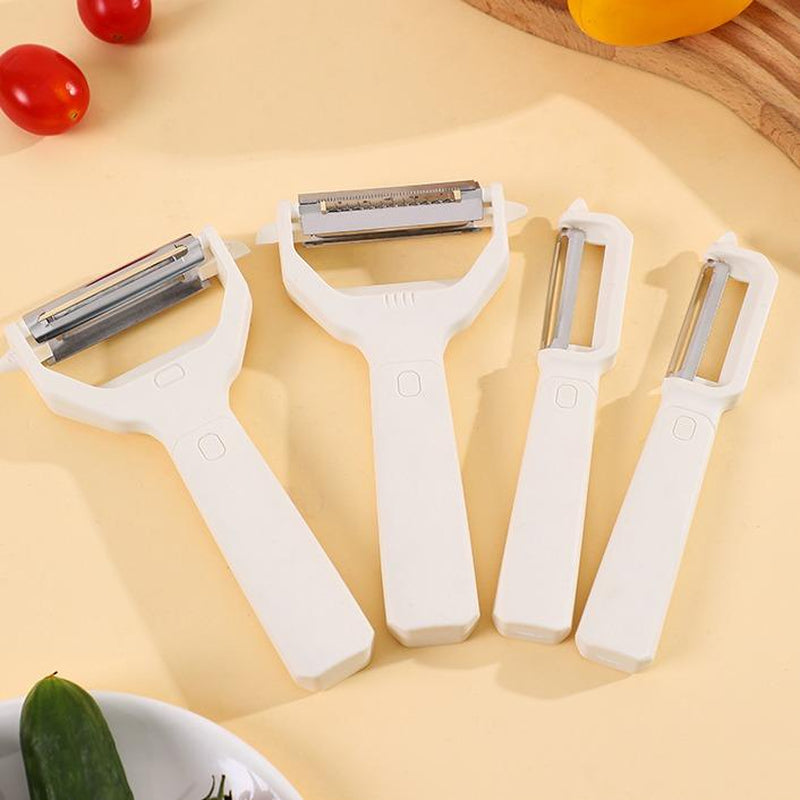 2 in 1 Vegetable Peeler, Multifunctional Peeler & Grater, Kitchen Fruit Peeling Shredding Tool